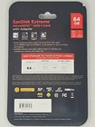 Sandisk Extreme 64gb Microsdxc Uhs-i Card 4k U3 V30 Micro Sd Adapter New Sealed