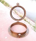 Antique Brass Porthole Maritime Port Hole  Boat Ship Window Wall Porthole Decor 
