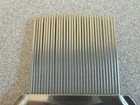 New Red Metal Head Lice Nit Comb Stainless Steel