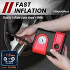 Mini Tire Inflator Car Air Pump Compressor Electric Portable Auto 12v Bike Gauge