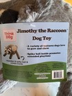 Authentic Jimothy The Raccoon Plush Squeaky Stuffed Dog Toy