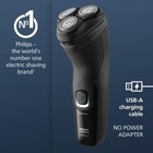 Afeitadora Para Hombres Electrica Recargable Maquina De Afeitar Barba Rasuradora