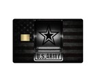 2 U s  Army  Debit credit Card Small Chips Skin Stickers