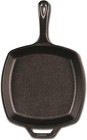 Lodge L8sq3 Cast Iron Square Skillet  10 5 Inch  Black  New