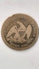 1858 United States Seated Liberty Quarter Dollar