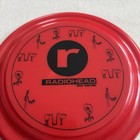 Vintage 1995 Radiohead The Bends Frisbee Promo Promotional Red Thom Yorke Rare