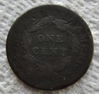 1809 Classic Head Copper Large Cent Rare Key Date Good With Small Nicks On Coin