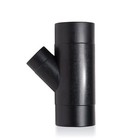 Powertec 70190 4-inch By 2-1 2-inch Y-fitting Dust Collection Hose Connector