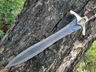 Elegant Damascus Master Sword - Roman Short Viking Sword 