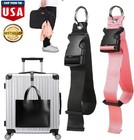 2  adjustable Strong Extra Safety Travel Suitcase Luggage Baggage Straps Tie Belt