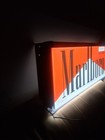 Marlboro Illuminated Lighted Tobacco Collectible Display Decor