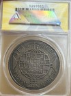 1818 R 960 Reis Rio De Janeiro Brazil Anacs Vf20 Silver Coin