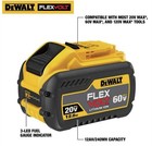 Dewalt Flex Volt 12ah 20v 60v Battery  Nib Dcb612 Flexvolt Lithium 