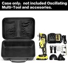 Dewalt 20v Max Xr Oscillating Multi-tool Dcs354b Large Carying Storage box Only 