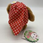 Amuse Loppy Rabbit Bunny Plush Japan Anime Kawaii Red Kerchief 6  Nwt