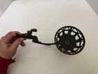 Antique Victorian Cast Iron Wall Mount sconce Kerosene Oil Lamp Holder