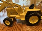 Vintage Ertl 1 12 Scale Die-cast Ford 7500 Backhoe Loader Tractor No Damage