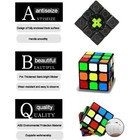 3x3 Magic Speed Cube 3x3x3 Smooth Twist Puzzle Toy Brain Teaser Game For Kids Ad