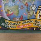 Vintage Crayola Collectible Tin 48 Count Crayons Plus 16 Magic Scent 1995-sealed