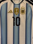 Adidas Argentina 26 Home Messi Kids Jersey Size Large New