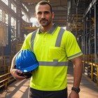 Uno Mejor Yellow Small Safety Polo Shirt Class 2