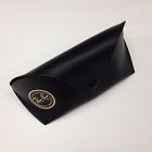 New Ray Ban Genuine Black Sunglasses Eyeglasses Case Snap Closure Belt Loop