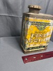 Rare Vintage Metal Quart Can Lacquer Thinner - Usilco  Rare Find 