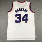 Charles Barkley  34 Stitched Retro White Sportshirt Adult Size  S-xxl