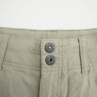 Prana Womens Alana Shorts Size 2 Khaki Casual Hiking Outdoor Pockets Drawstring
