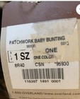 Overland Sheepskin Lamb Leather Baby Bunting  1983  New In Box 