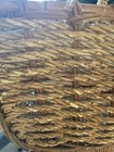 Vintage Basket Substantial Rectangle Thick Wicker Natural