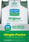 Activated Mouthwash Single Packs  Travel Mouthwash  Fresh Mint  10 Pack