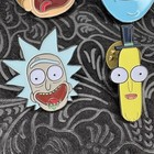 Rick And Morty Enamal Collector Pin Set Of 4 Rick Morty Meeseek Mr Poopybutthole