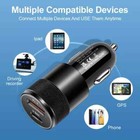 3pack 2 Port Pd Usb-c Fast Charging Car Charger Adapter For Iphone For Samsung