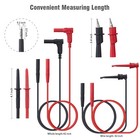 Wgge Wg-012 Electronic Test Lead Kit With Insulation Alligator Clips multimeters