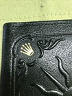 Vintage Rolex 50   s Embossed Leather Wallet  document Paper Holder      very Rare      
