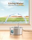 Stainless Steel Cat Water Fountain 3 2l Pet Drinking Fountain Dispenser For Cats