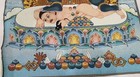 36  Tibet Tibetan Cloth Silk Buddhism 2 Arms Black Jambhala Tangka Thangka Mural
