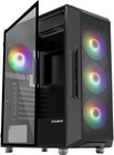 I3 Neo Atx Mid Tower Gaming Pc Case - 4 X 120mm Fixed Rgb Fans Preinstalled -   