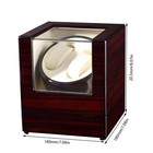 2 Slot Watch Winder For Automatic Watch Automatic Watch Display Storage Rotation