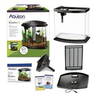 Aqueon Bettabow Led Aquarium Kit 2 5 Gallon Black
