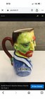Vintage Absente Van Gogh 3-face Mug     Rare French Absinthe Art Pitcher
