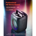 Karaoke Machine For Adults 30w 6 5 In Portable Bluetooth Speaker 2 Wireless Mic