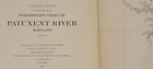 1859 U s  Coast Survey Preliminary Nautical Chart Map Patuxent River Maryland