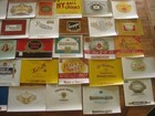 Original Lot Of 50 Different Cigar Box Labels    Original Vintage Nos