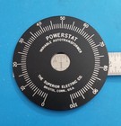 Vintage Superior Electric Autotransformer Variac Dial Escutcheon Scaled 0-100