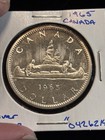 1965 Canada Silver Dollar Circulated    0426214    Canadian  1