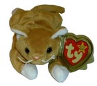 Ty Beanie Baby - Nip The Gold Cat 7 5  New Mwmts Plush Stuffed Animal Toy