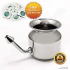 Is Indosurgicals Stainless Steel Ayurvedic Jala Neti Pot For Sinus Congestion