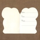 Lot Of 3 Vintage Hallmark Birthday Party Invitations   Envelopes  Big Eyes Girl
